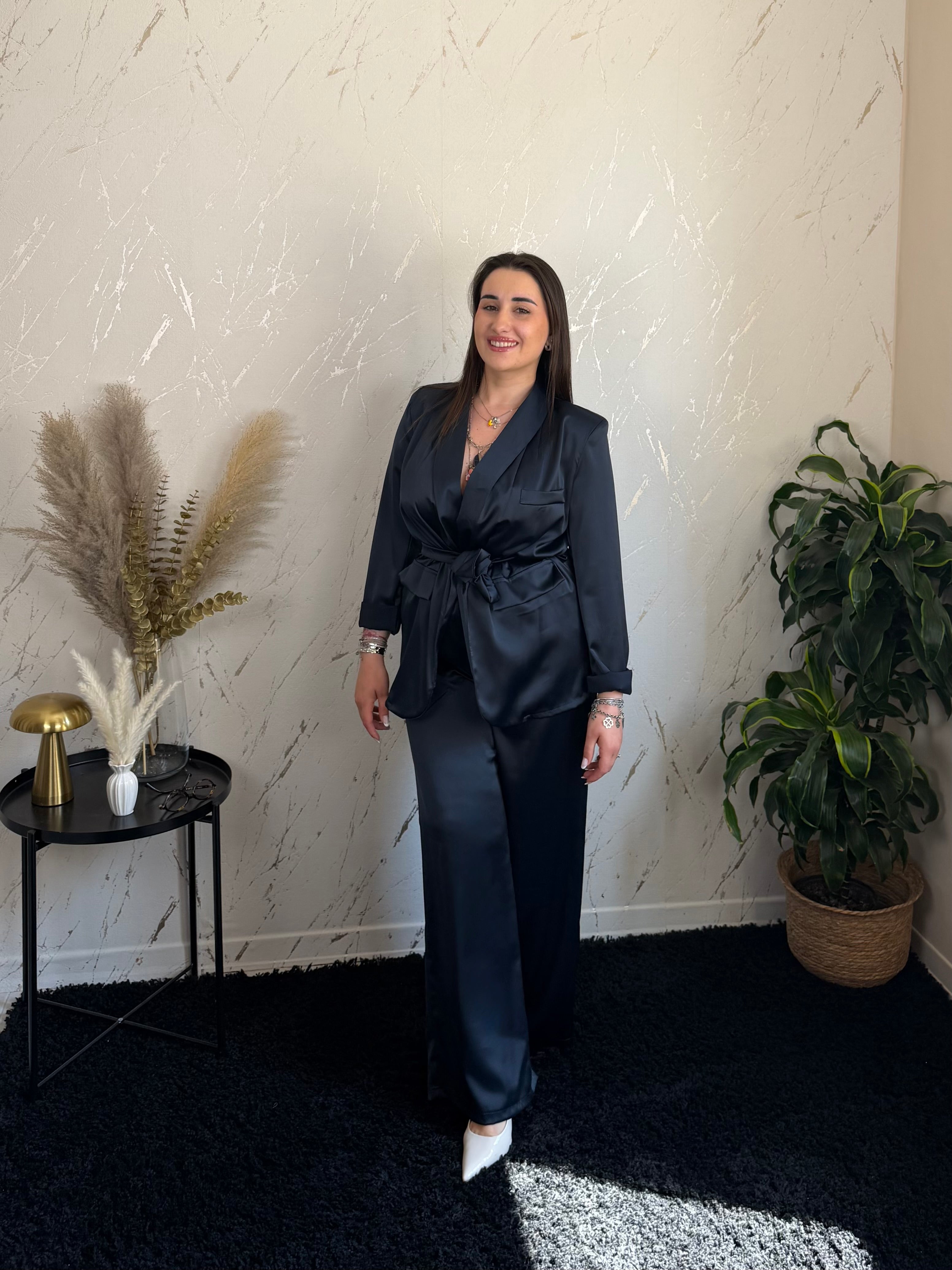Tailleur Priscilla Blu
