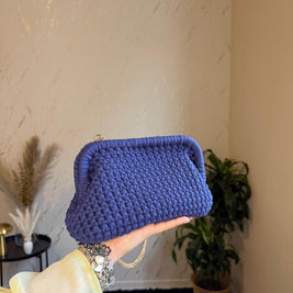 Borsa Intreccio Blu