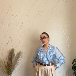 Camicia Francesca Celeste