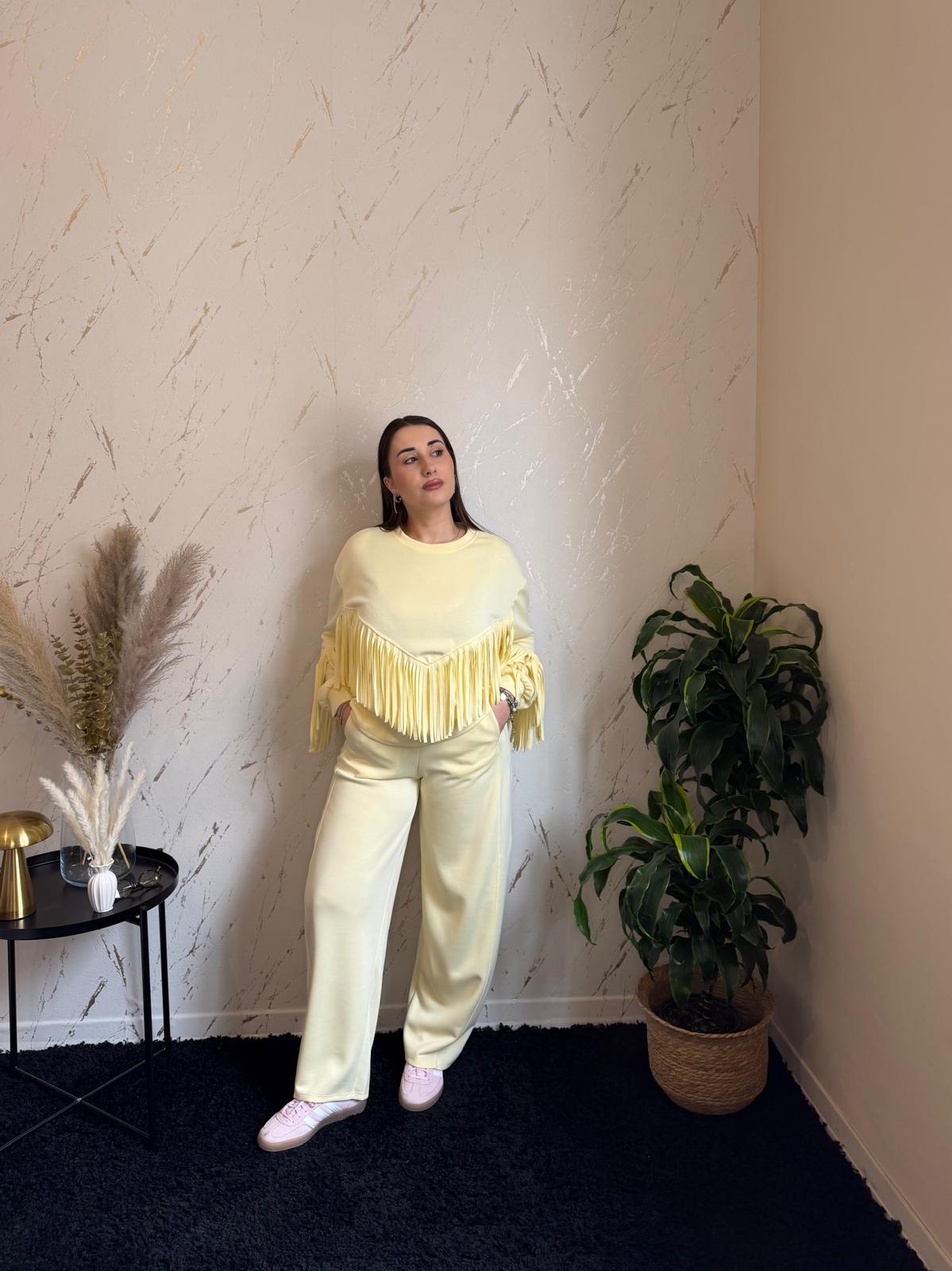 Felpa Federica Gialla