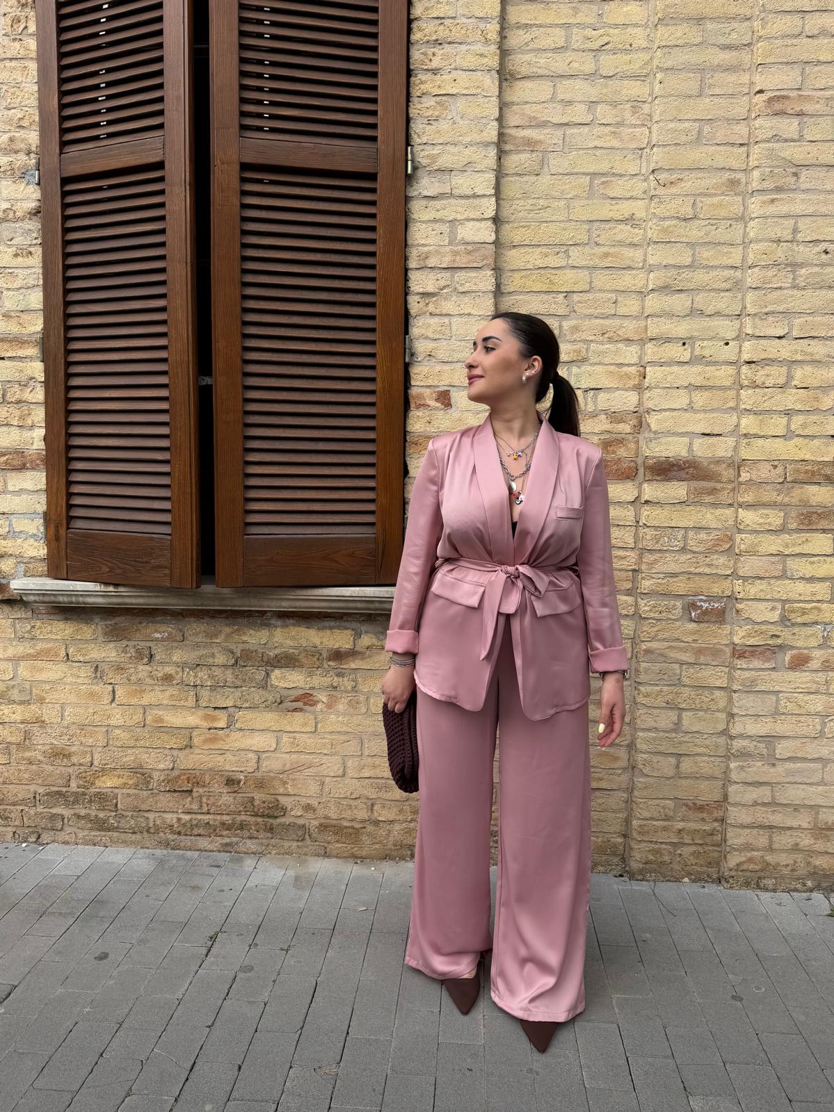 Tailleur Priscilla Rosa