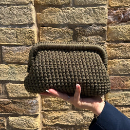 Borsa Intreccio Verde