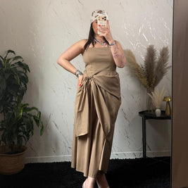 Abito Silvia Beige