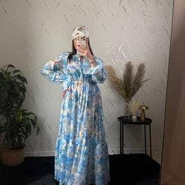 Abito Carlotta Celeste