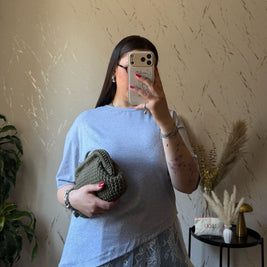 T-shirt Annapaola Grigia