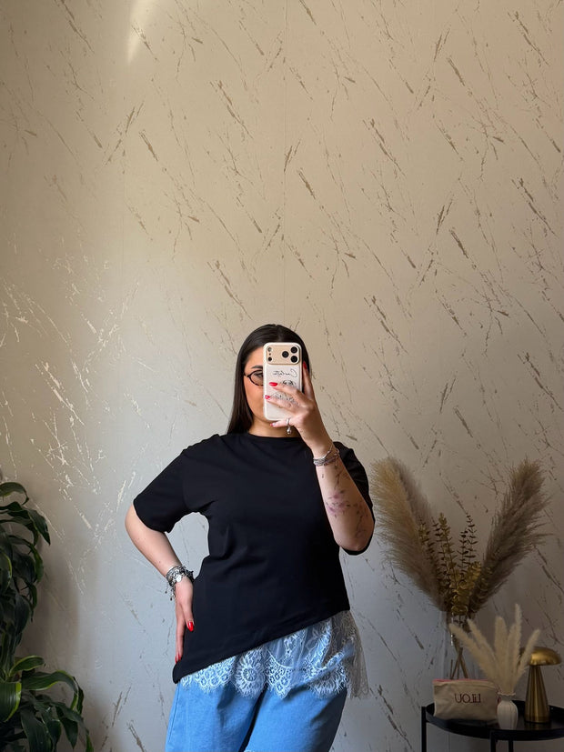 T-shirt Annapaola Nera