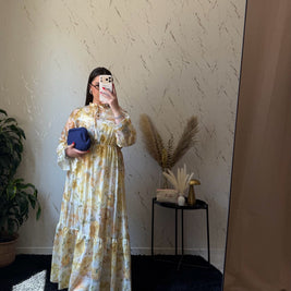 Abito Carlotta Giallo