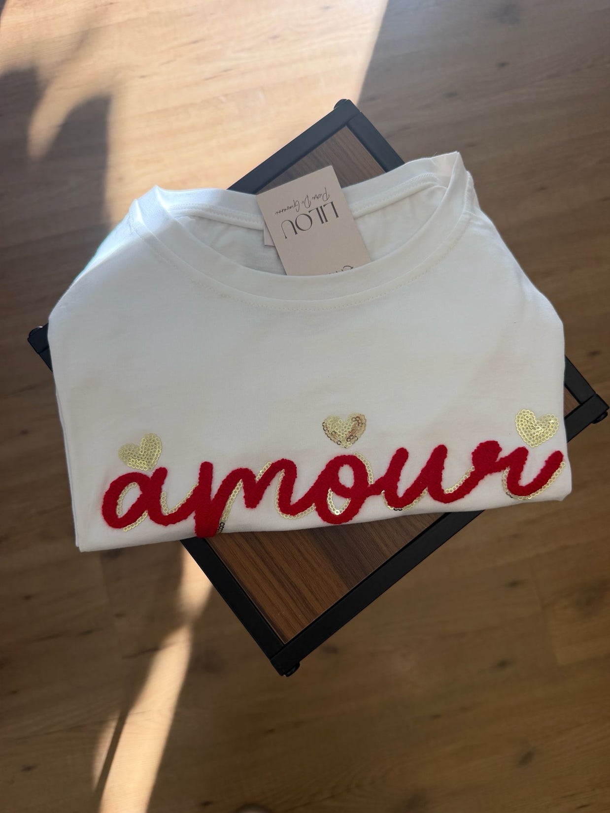 T-shirt Amour