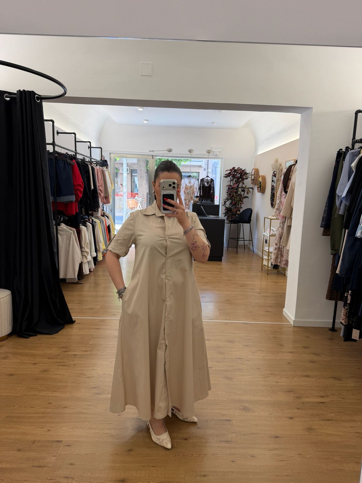 Abito Benedetta Beige