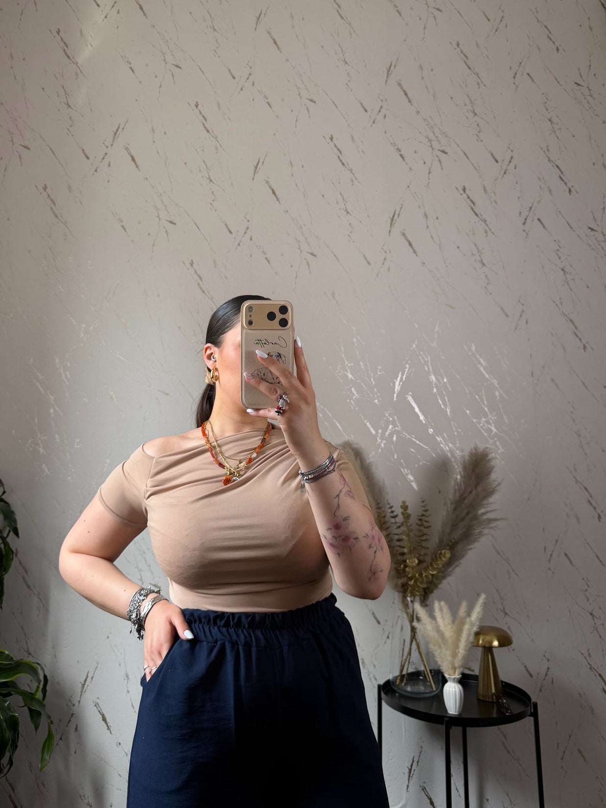 Maglia Asia Beige