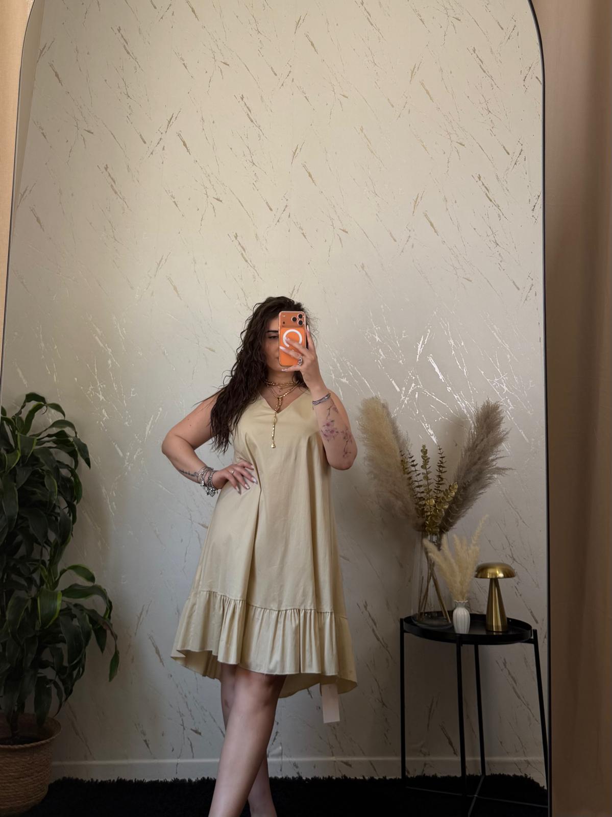 Abito Dora Beige