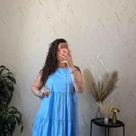 Abito Lorella Celeste