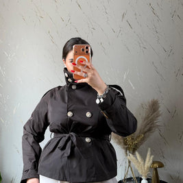 Trench Fatima Marrone