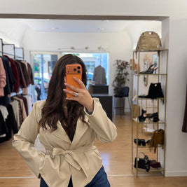 Trench Giorgia Panna