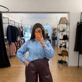 Camicia Tiziana Celeste