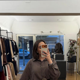Camicia Alessia Marrone
