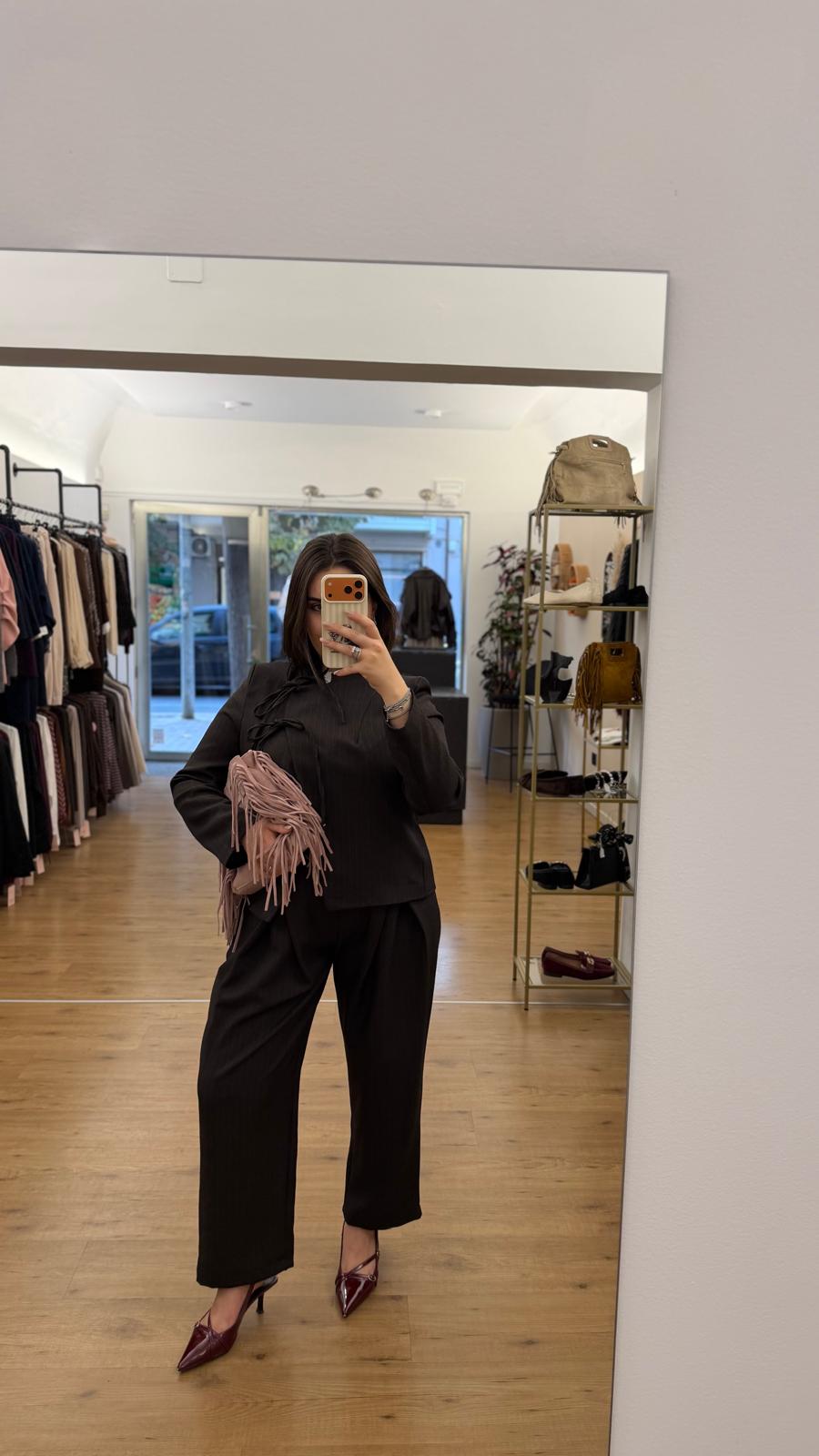 Tailleur Diana Marrone