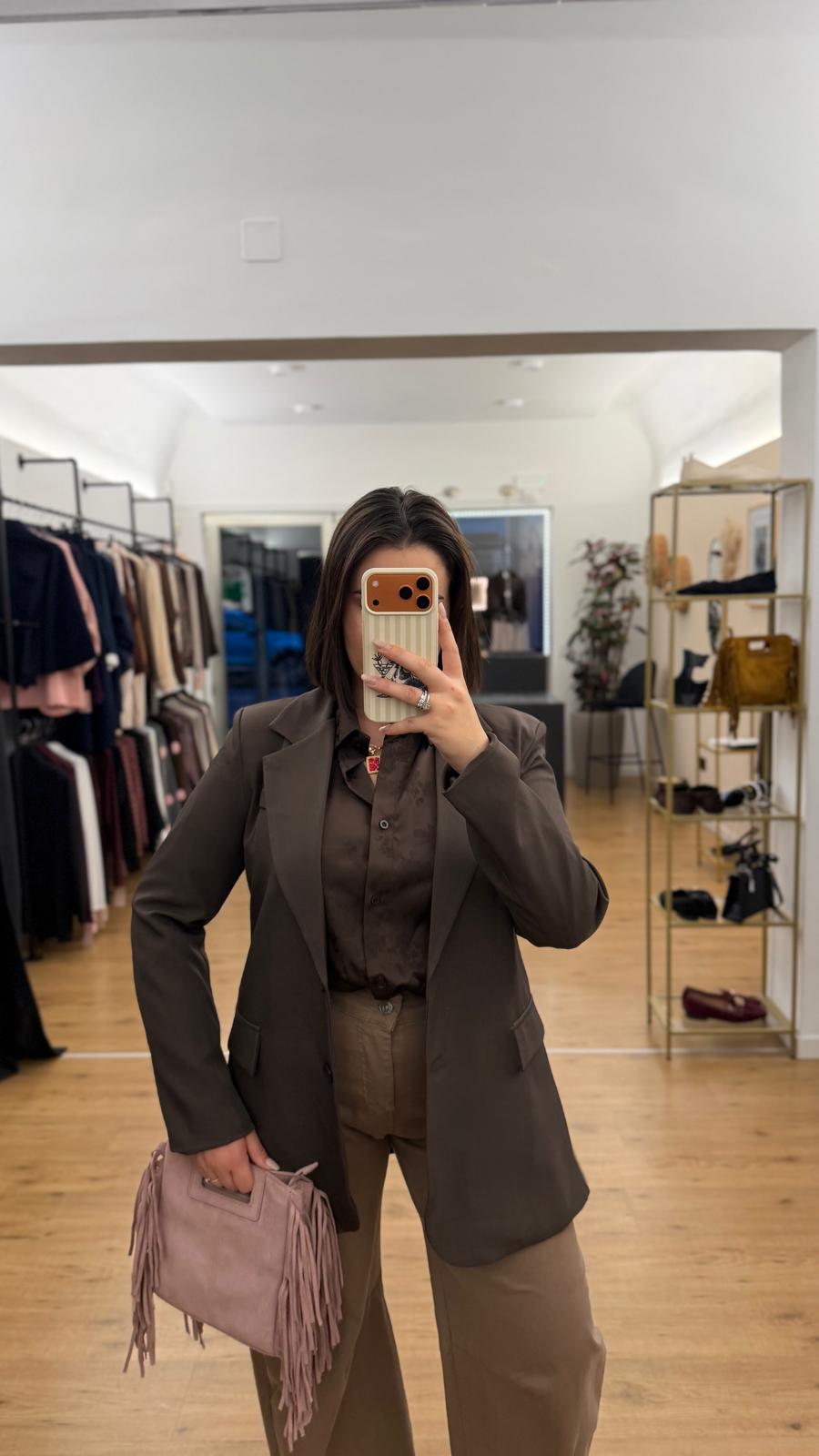 Blazer Giulia Marrone