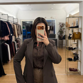 Blazer Giulia Marrone