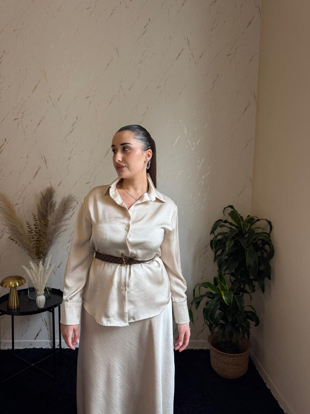 Camicia Ludovica Beige