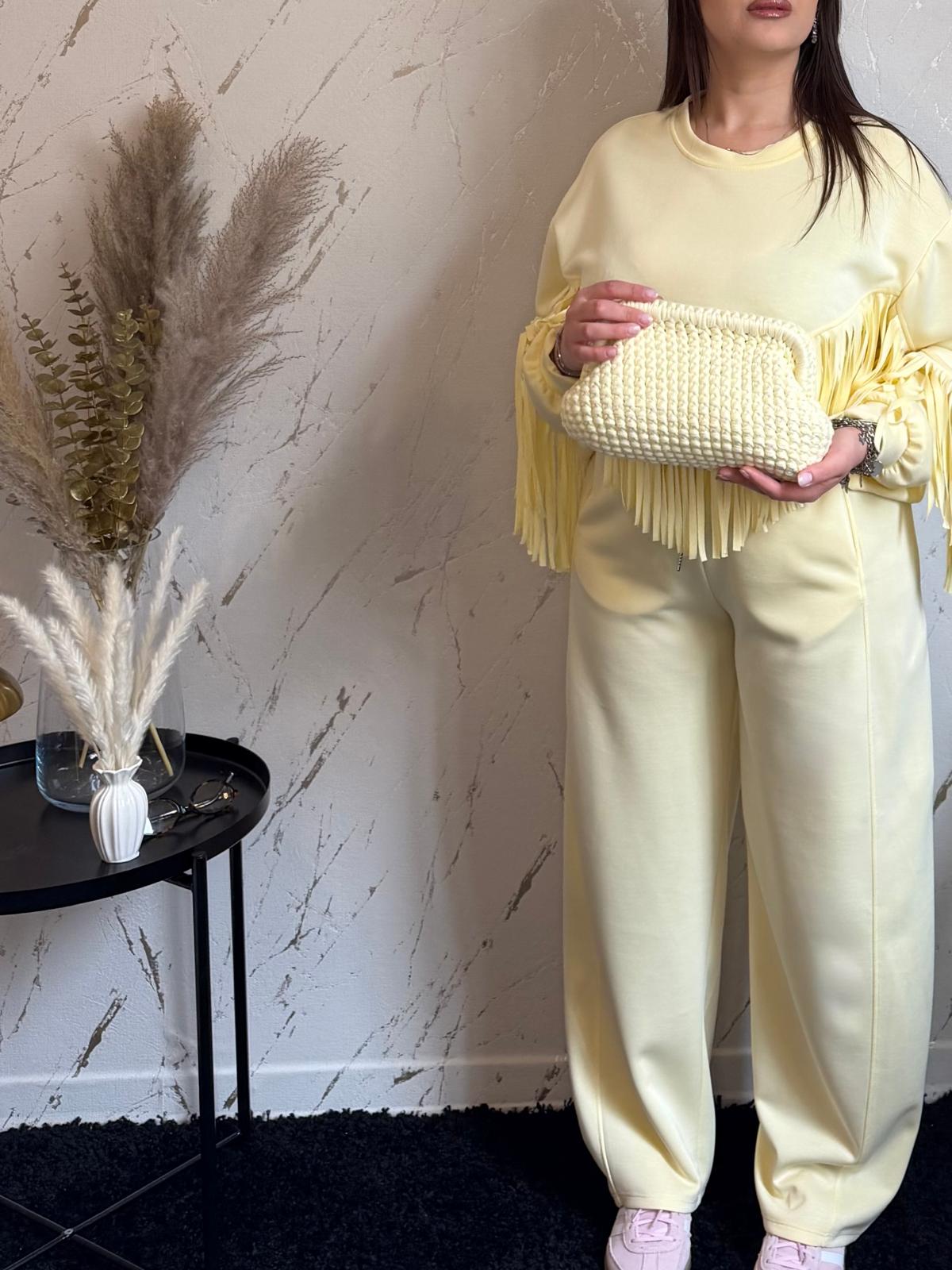 Pantalone Federica Giallo