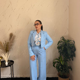 Tailleur Camilla Celeste