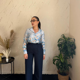 Camicia Chantal Celeste