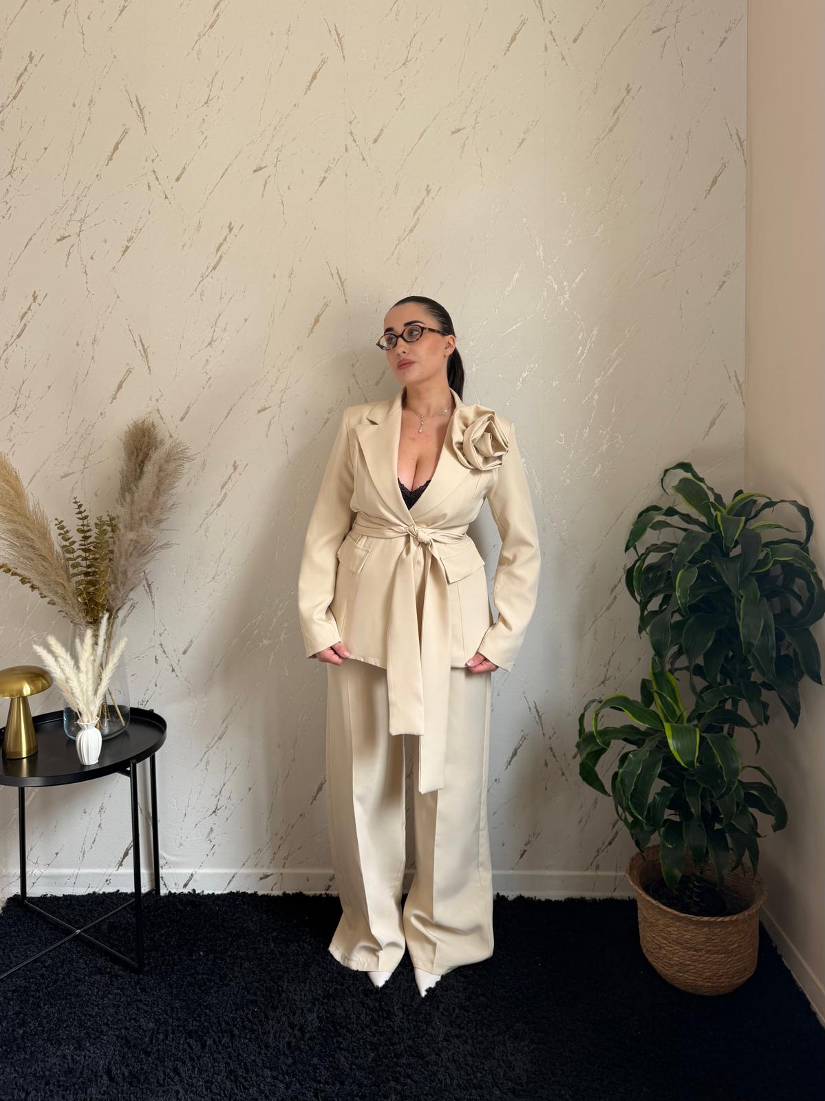 Tailleur Piera Beige