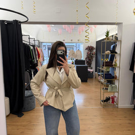 Trench Isabella Panna