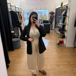 Pantalone Delia Beige