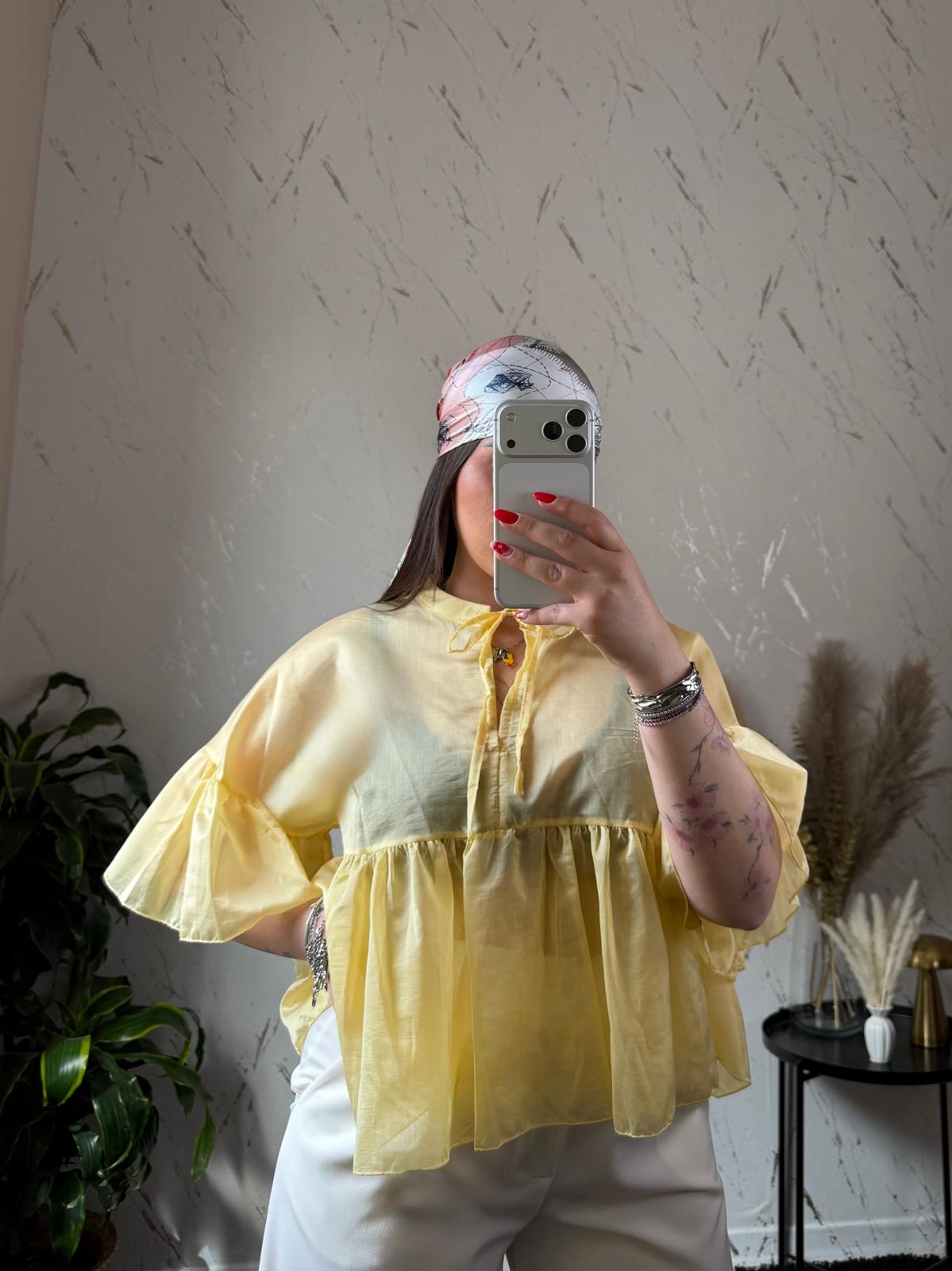 Camicia Susanna Gialla