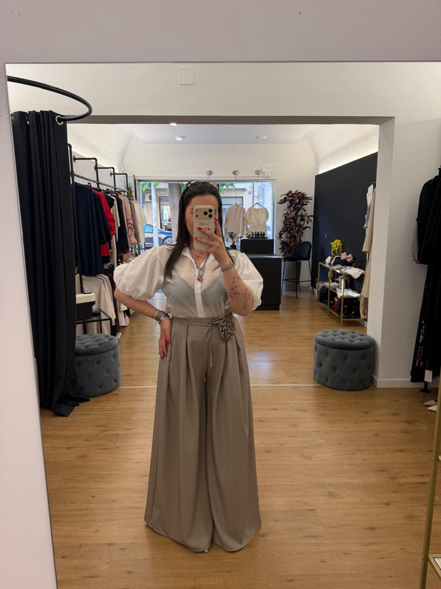 Pantalone Giulia Fango