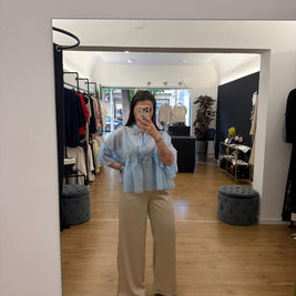 Camicia Susanna Celeste