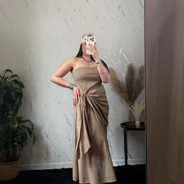 Abito Silvia Beige