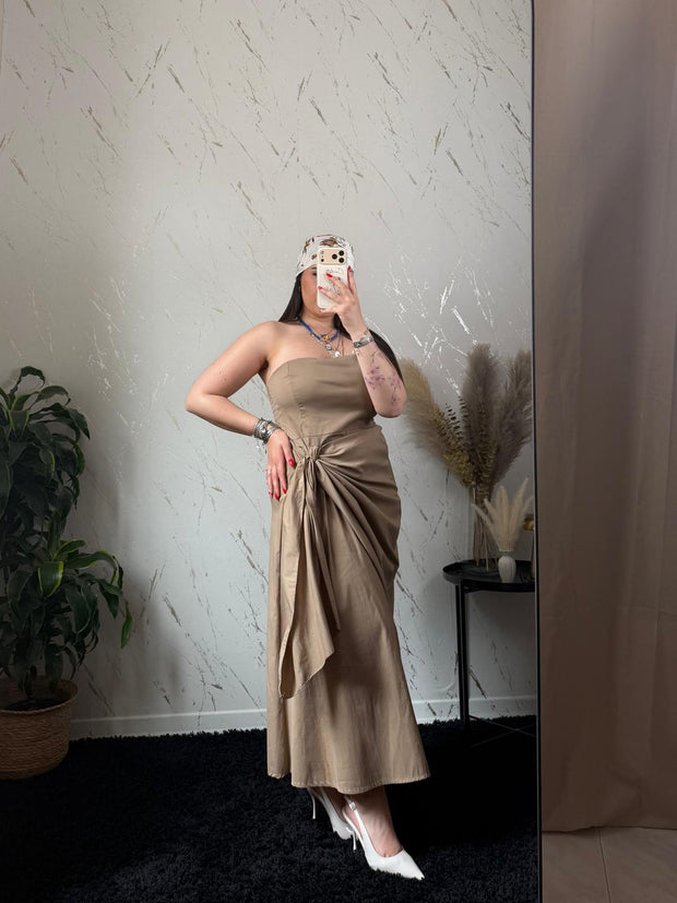 Abito Silvia Beige