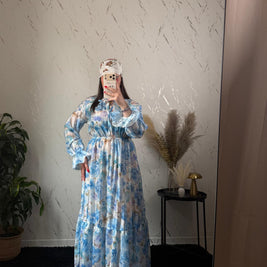 Abito Carlotta Celeste