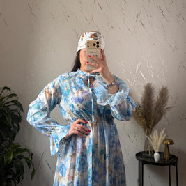 Abito Carlotta Celeste