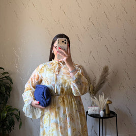 Abito Carlotta Giallo