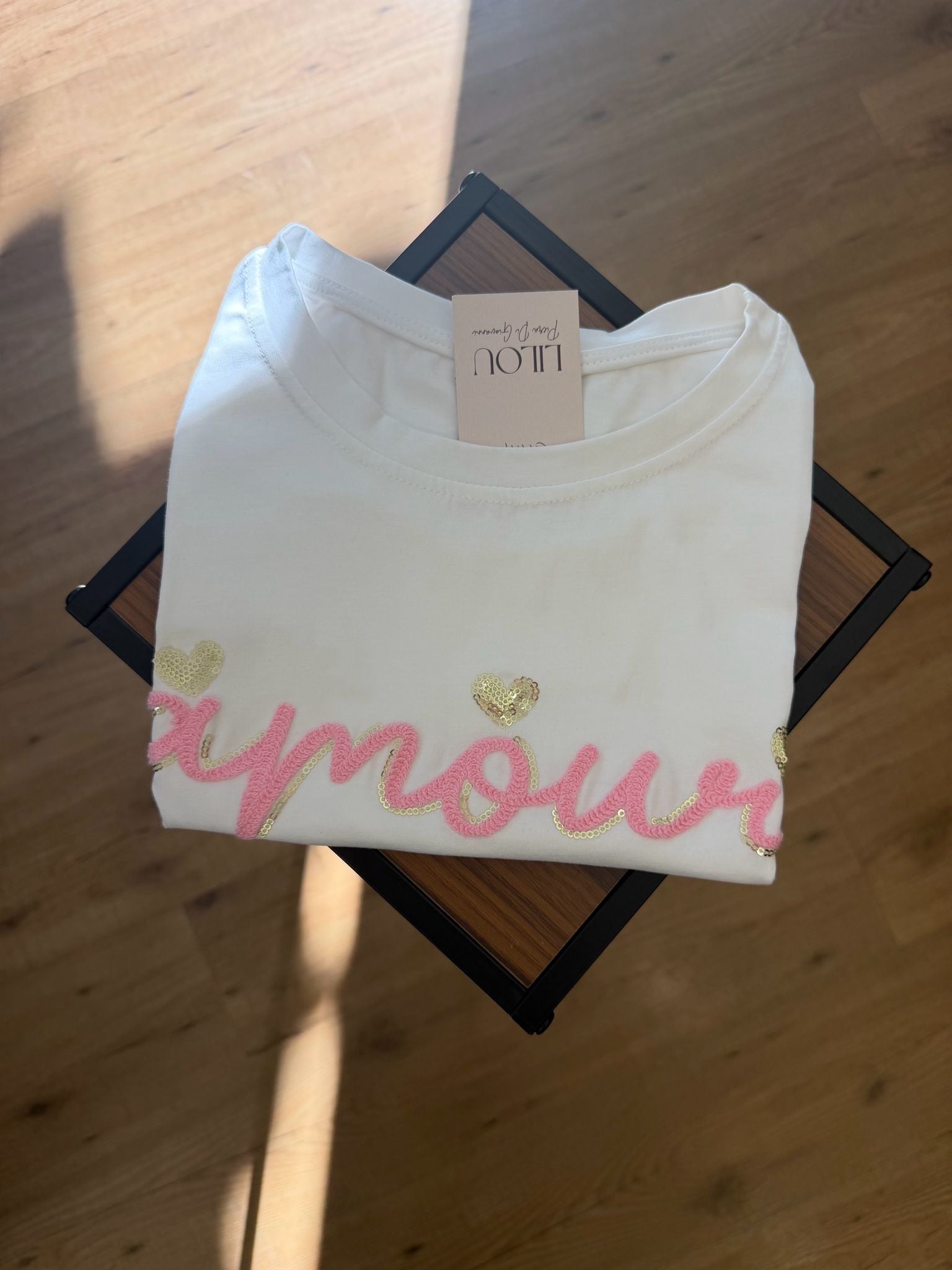 T-shirt Amour