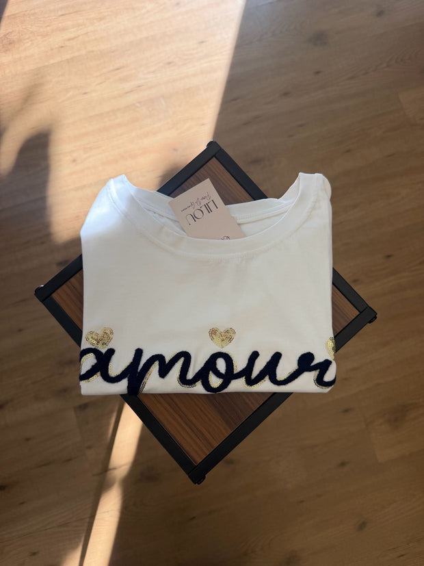 T-shirt Amour