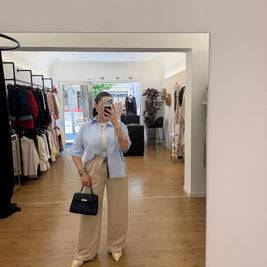 Camicia Donatella Celeste