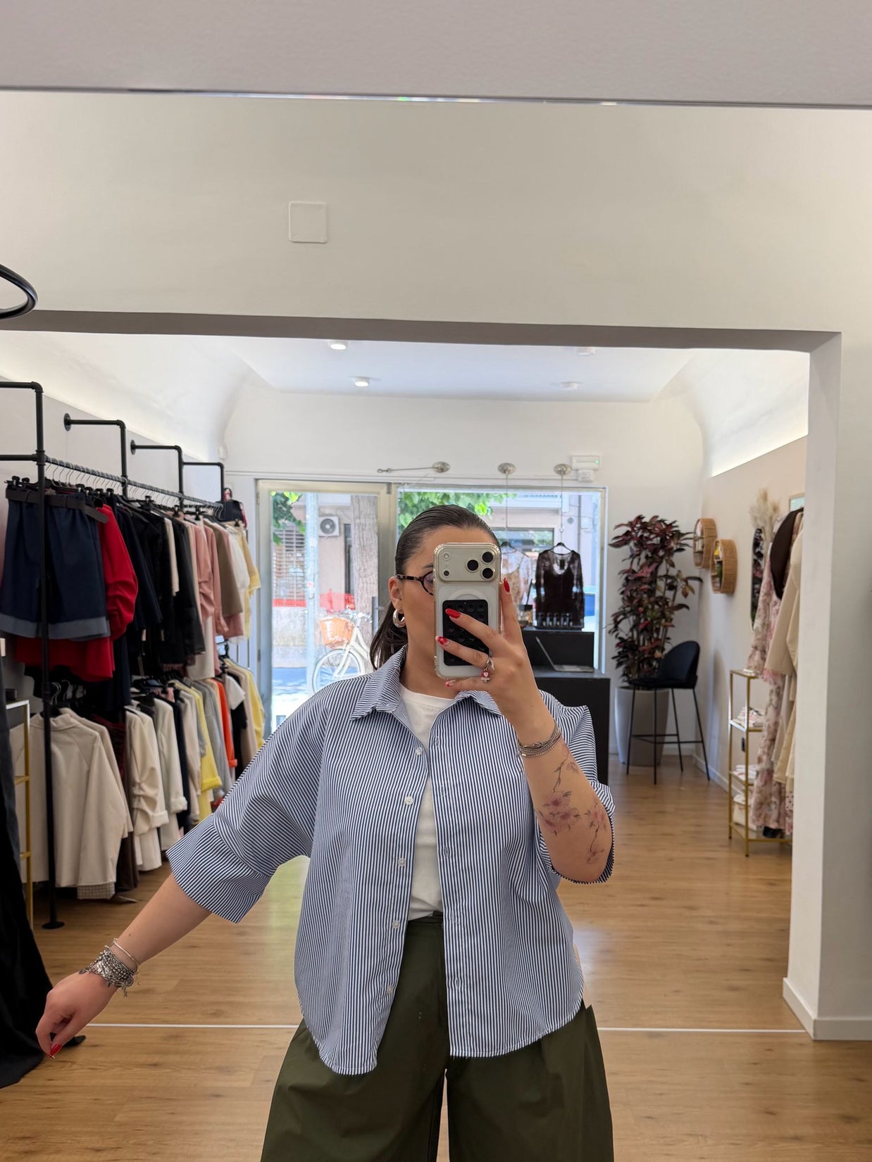 Camicia Donatella Blu