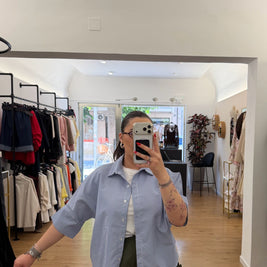 Camicia Donatella Blu