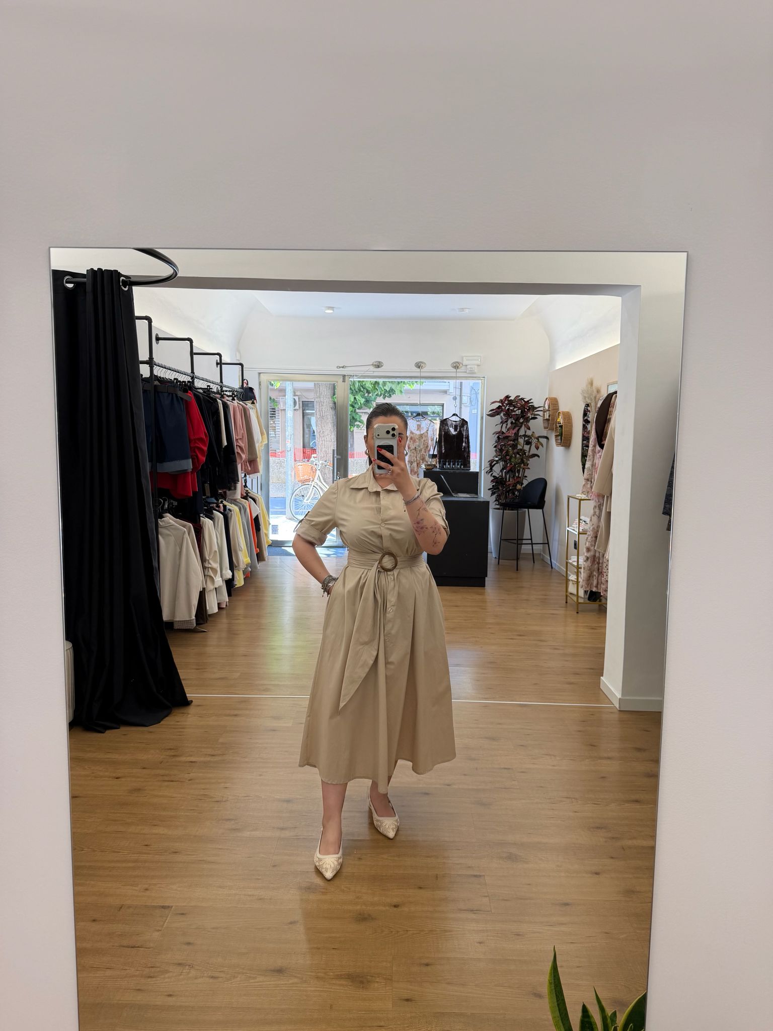 Abito Benedetta Beige