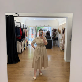 Abito Benedetta Beige