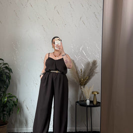 Jumpsuit Aurora Marrone