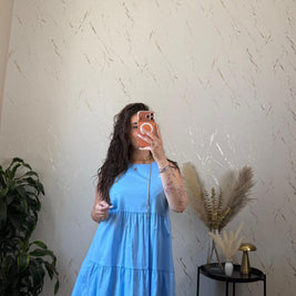 Abito Lorella Celeste