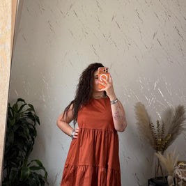 Abito Lorella Arancio