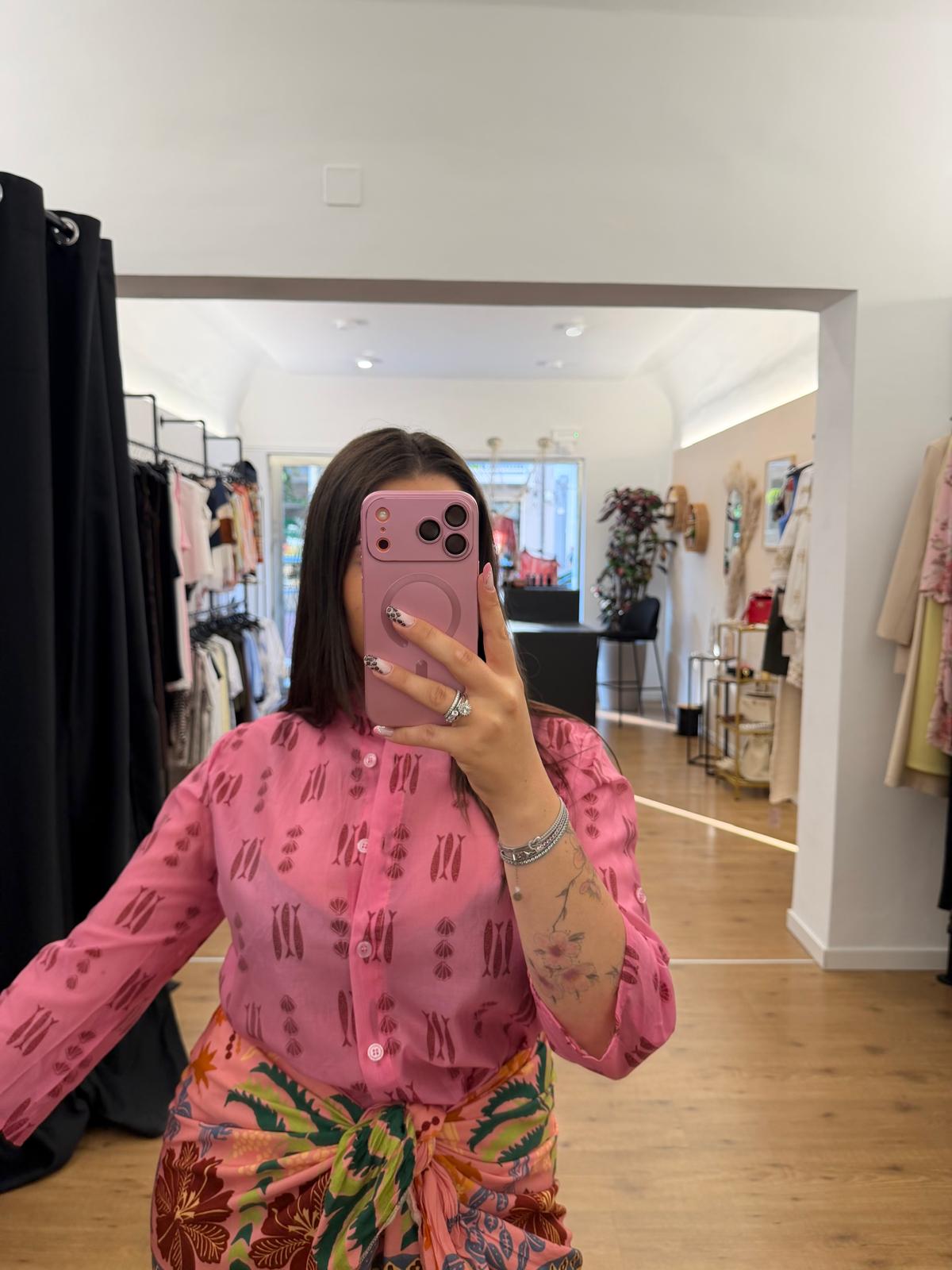 Camicia Sardine Rosa
