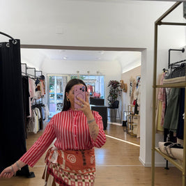 Camicia Ornella Rossa/Rosa